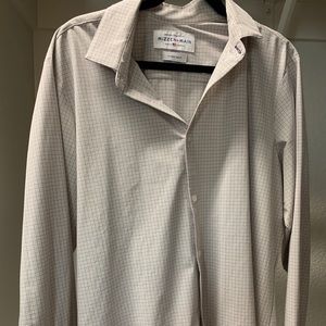 Mizzen+Main XL Long Sleeve Dress Shirt